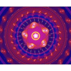 PRINT FRACTAL ART Deep Sea Mandala 8